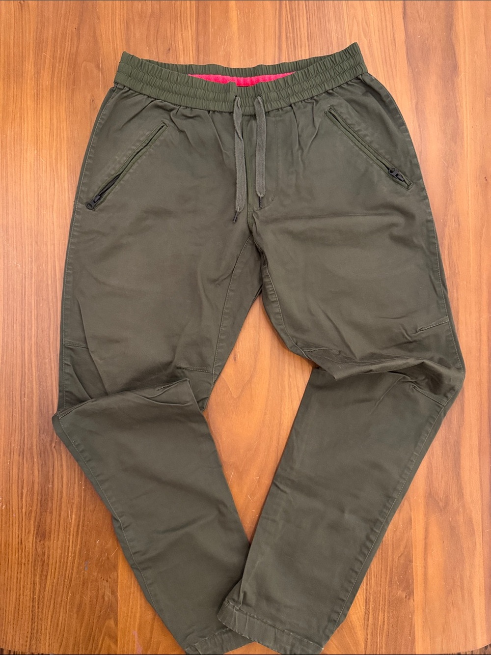 Kith Mercer Stretch Twill Jogger Army Green